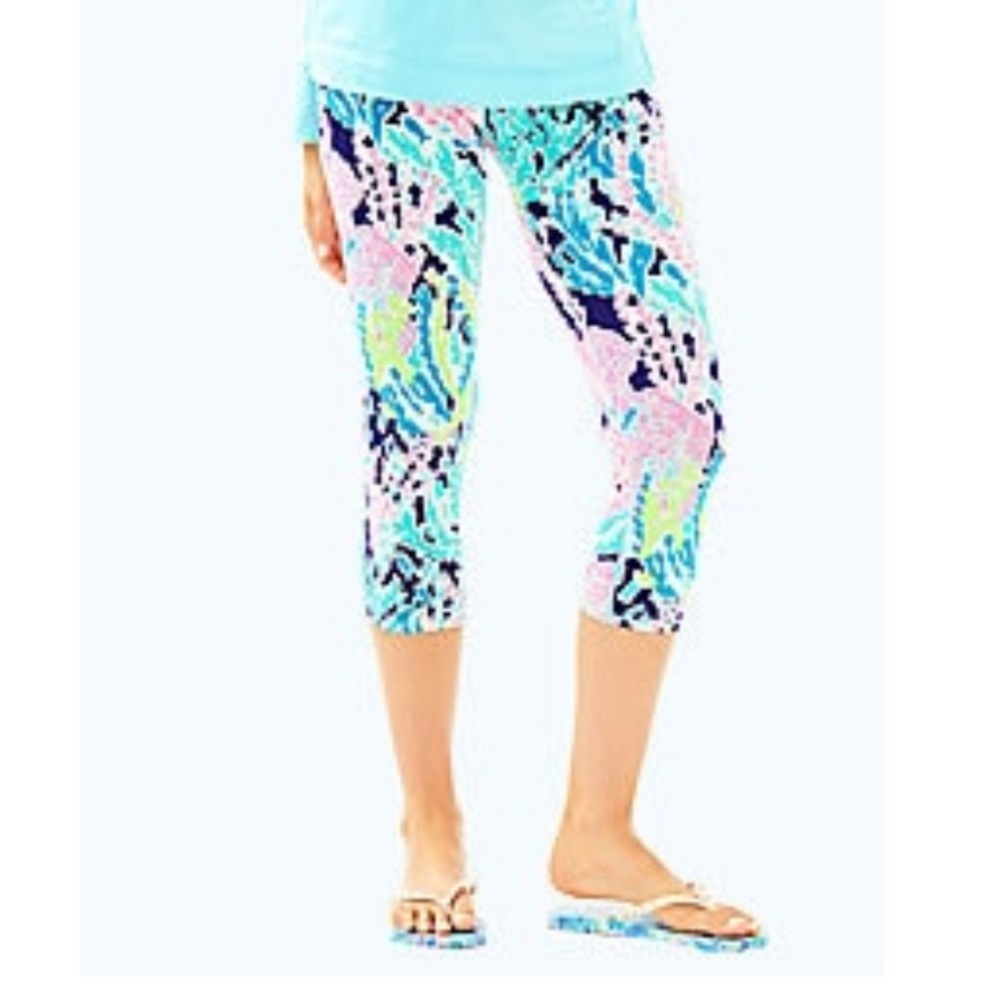 Luxletic 21" Weekender Cropped Pant: Lets Cha Cha